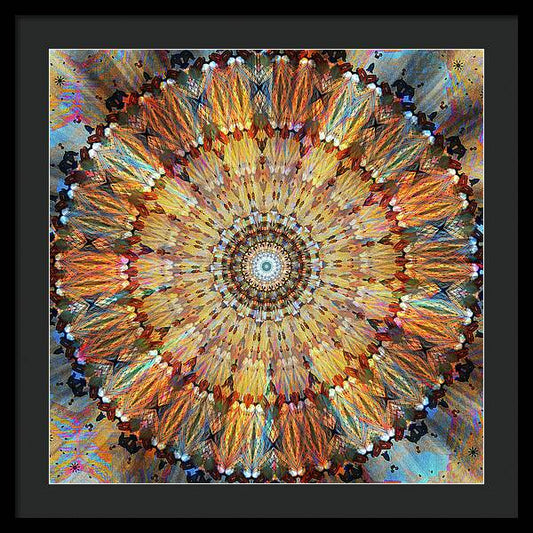 Sunday Ceiling - Framed Print