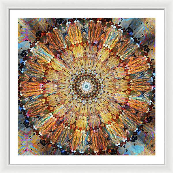 Sunday Ceiling - Framed Print