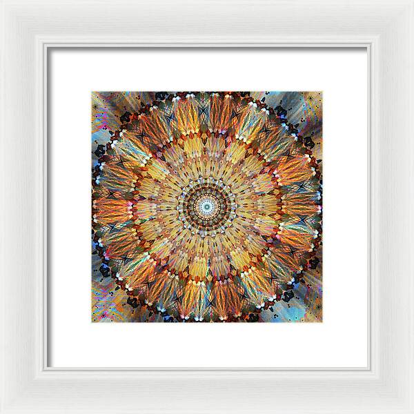 Sunday Ceiling - Framed Print