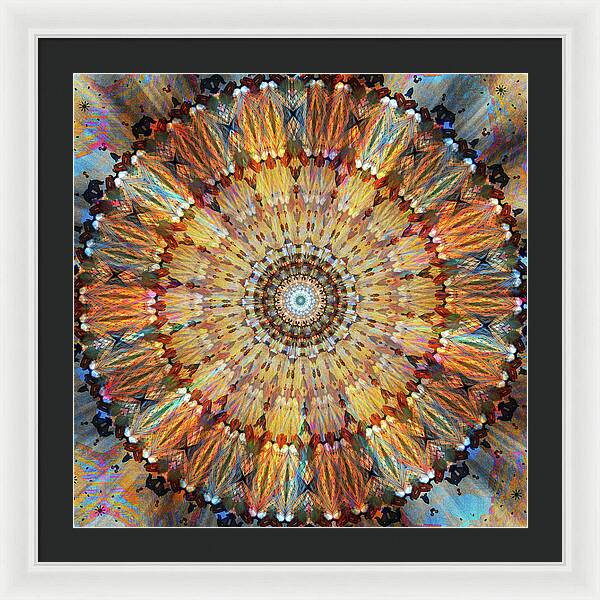 Sunday Ceiling - Framed Print