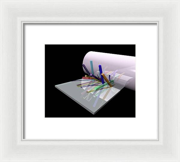 Tube Colours - Framed Print