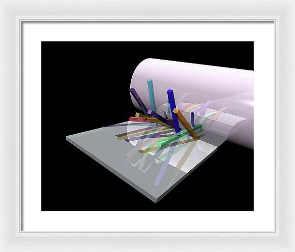 Tube Colours - Framed Print