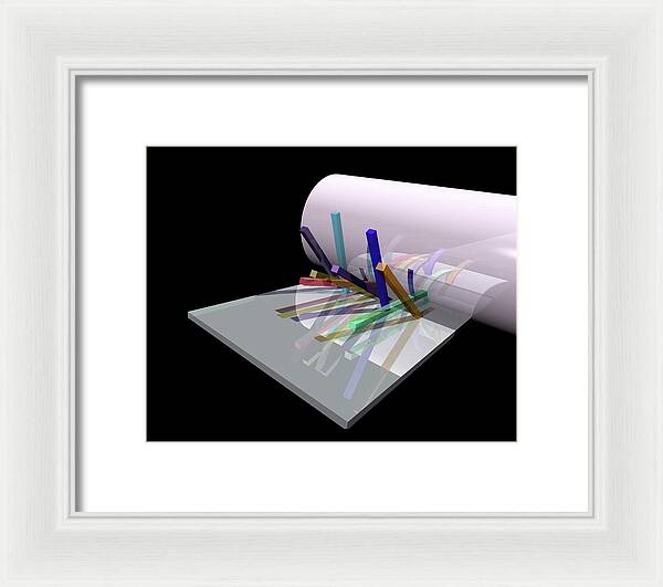 Tube Colours - Framed Print