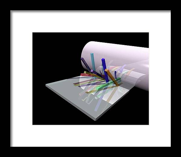 Tube Colours - Framed Print