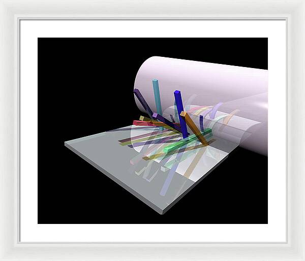 Tube Colours - Framed Print