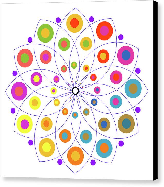 Vesica Olives - Canvas Print