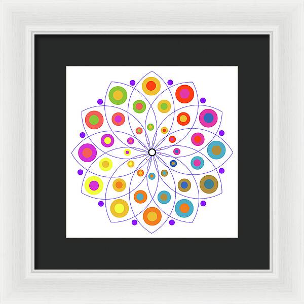 Vesica Olives - Framed Print