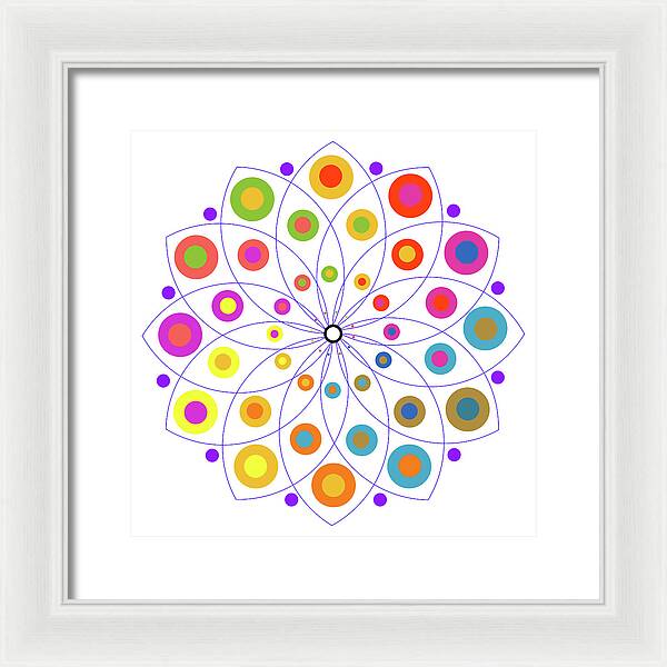 Vesica Olives - Framed Print