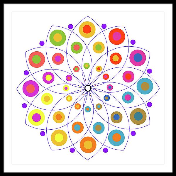 Vesica Olives - Framed Print