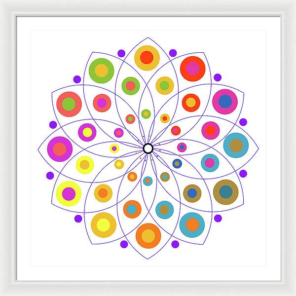 Vesica Olives - Framed Print