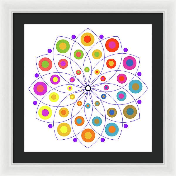 Vesica Olives - Framed Print
