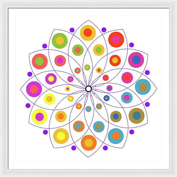 Vesica Olives - Framed Print