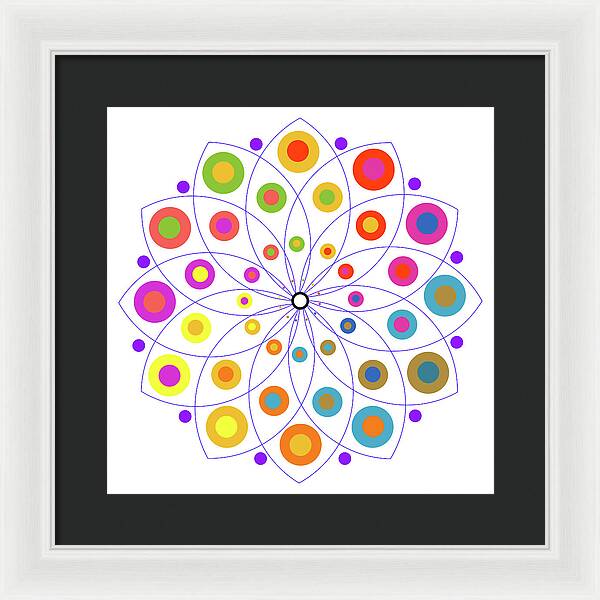 Vesica Olives - Framed Print