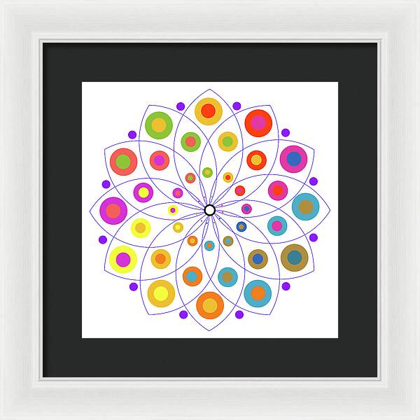 Vesica Olives - Framed Print
