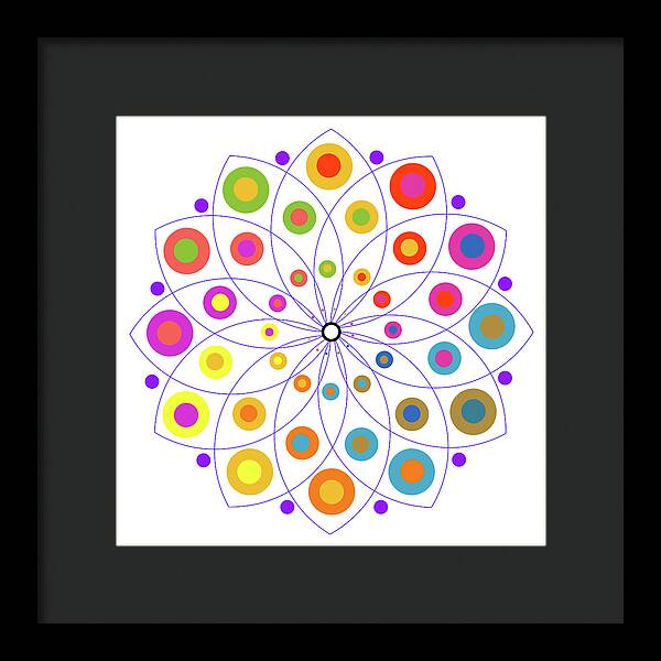 Vesica Olives - Framed Print