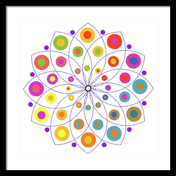 Vesica Olives - Framed Print