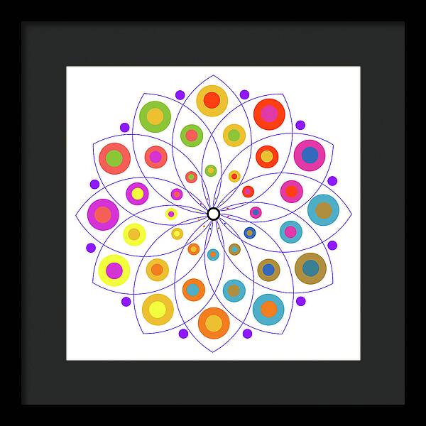 Vesica Olives - Framed Print