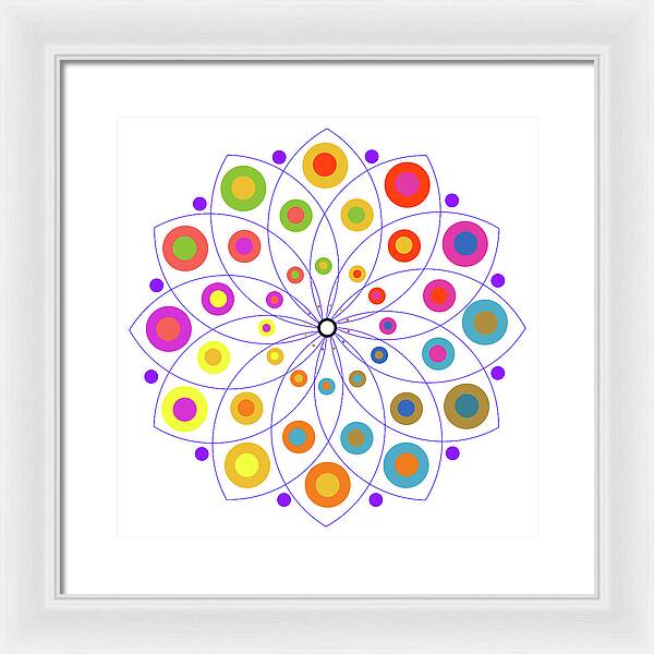 Vesica Olives - Framed Print