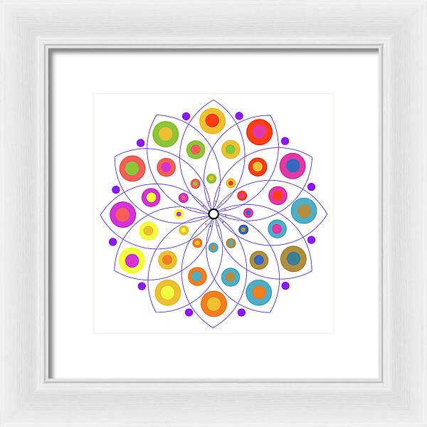 Vesica Olives - Framed Print