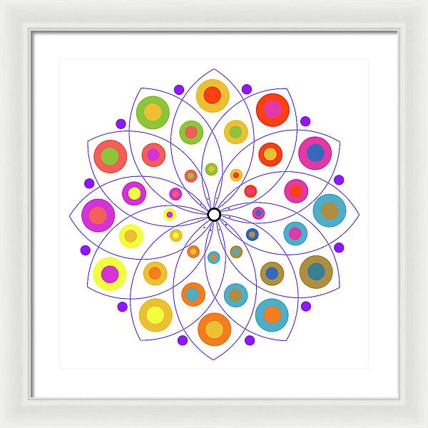 Vesica Olives - Framed Print