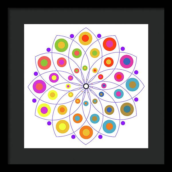 Vesica Olives - Framed Print