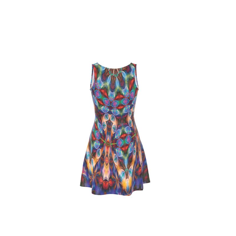 Masquerade Skater Dress