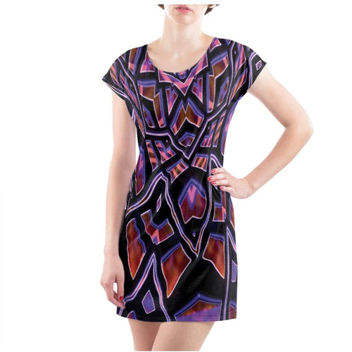 Purple Canon T Shirt Dress