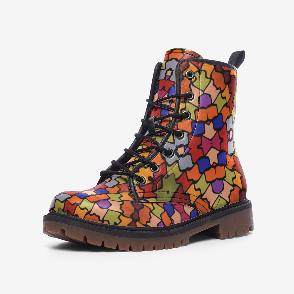 Intarsia Unisex Boots