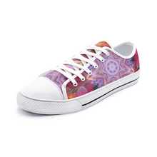 Load image into Gallery viewer, Peach Poppy Unisex Canvas Shoes