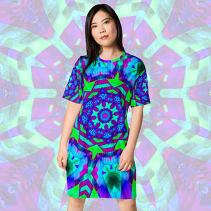 Emerald Lagoon T-shirt dress