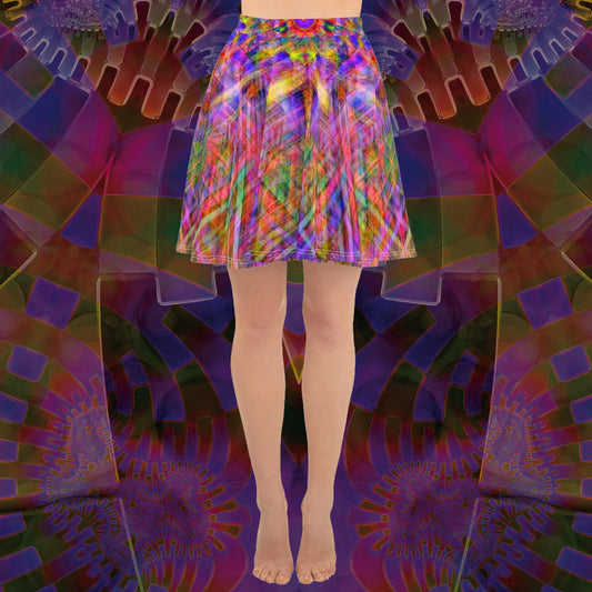 Flair Swirl Skater Skirt