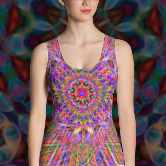 Flair Swirl Women's Tank Top
