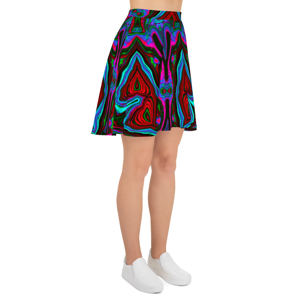 Winter Greens Skater Skirt