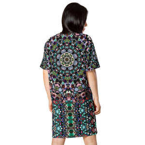 October Leaves T-shirt dress