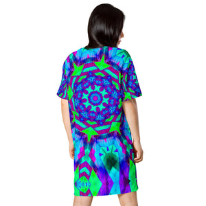 Emerald Lagoon T-shirt dress