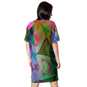 Geranium T-shirt dress