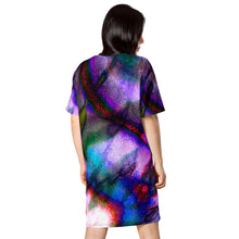 Load image into Gallery viewer, Rose of Sharon T-shirt dress