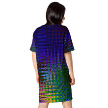 Load image into Gallery viewer, Wave T-shirt dress