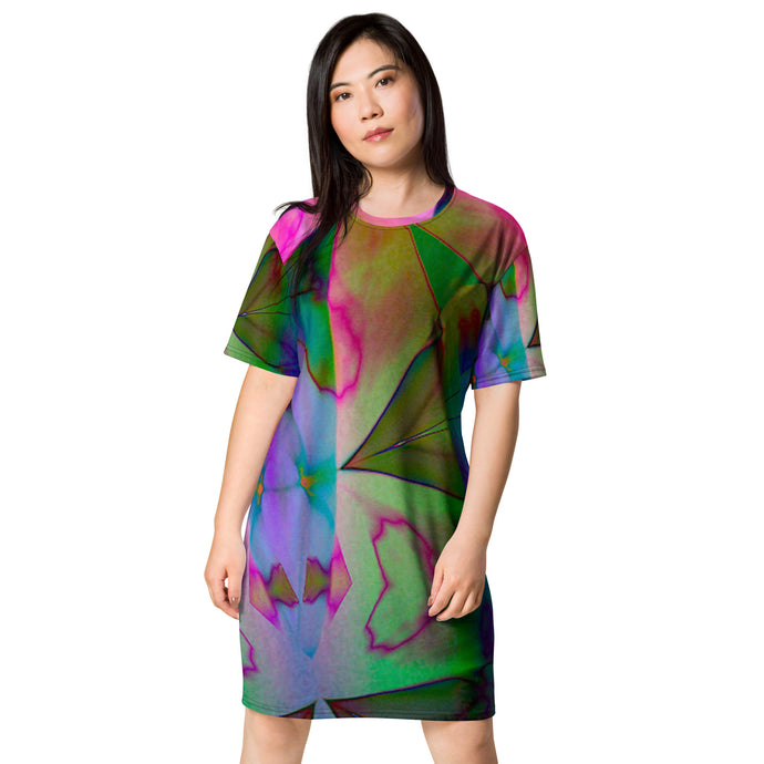 Geranium T-shirt dress