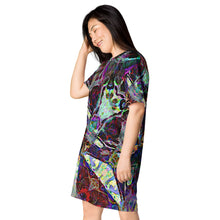 Load image into Gallery viewer, Peony T-shirt dress