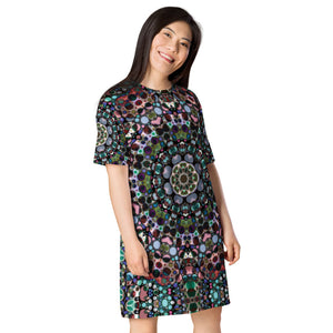 October Leaves T-shirt dress