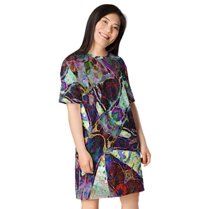 Peony T-shirt dress