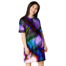 Load image into Gallery viewer, Rose of Sharon T-shirt dress