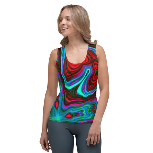 Winter Greens Womens Tank Top