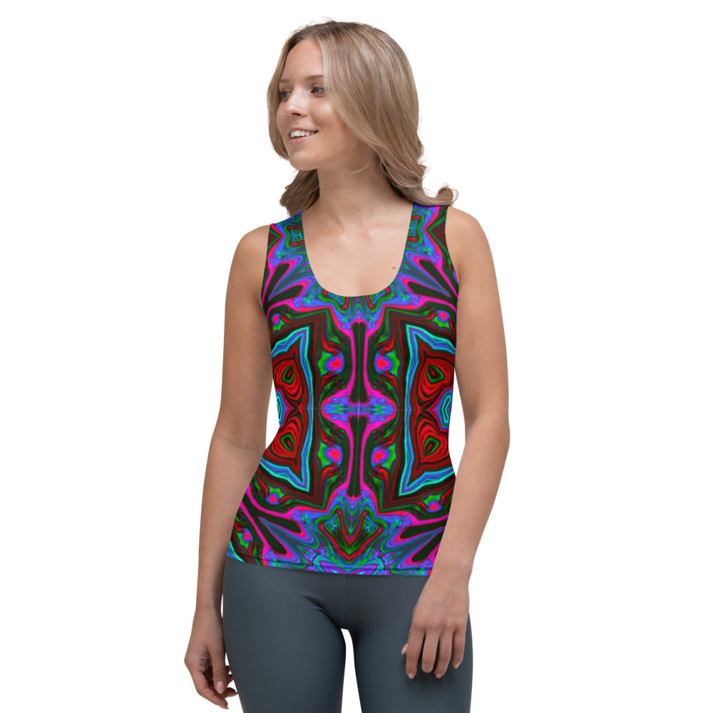 Winter Greens 3 Womens Tank Top