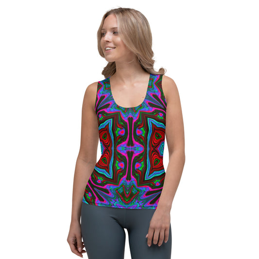 Winter Greens 3 Womens Tank Top