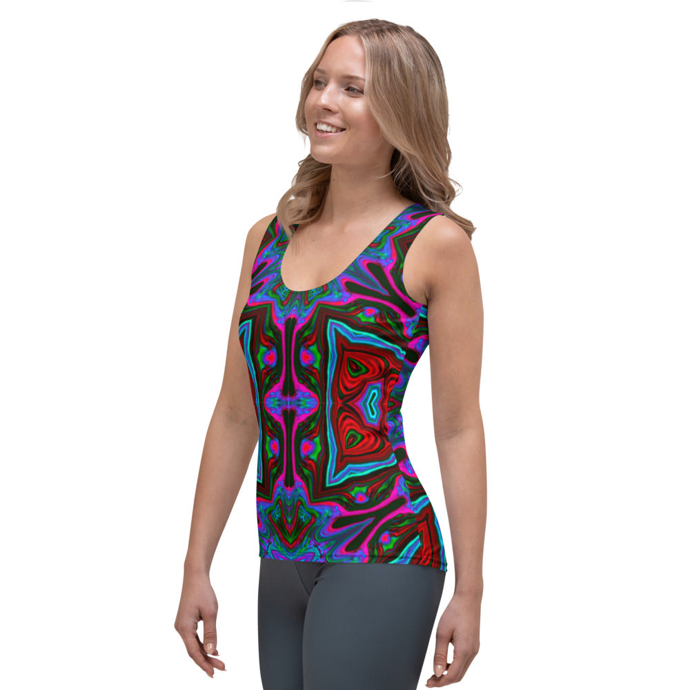 Winter Greens 3 Womens Tank Top