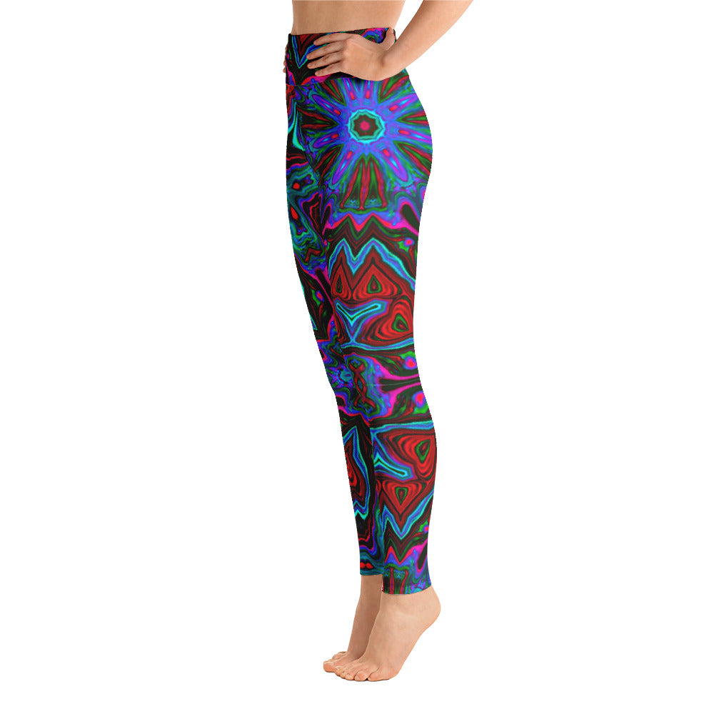Winter Greens Yoga Leggings