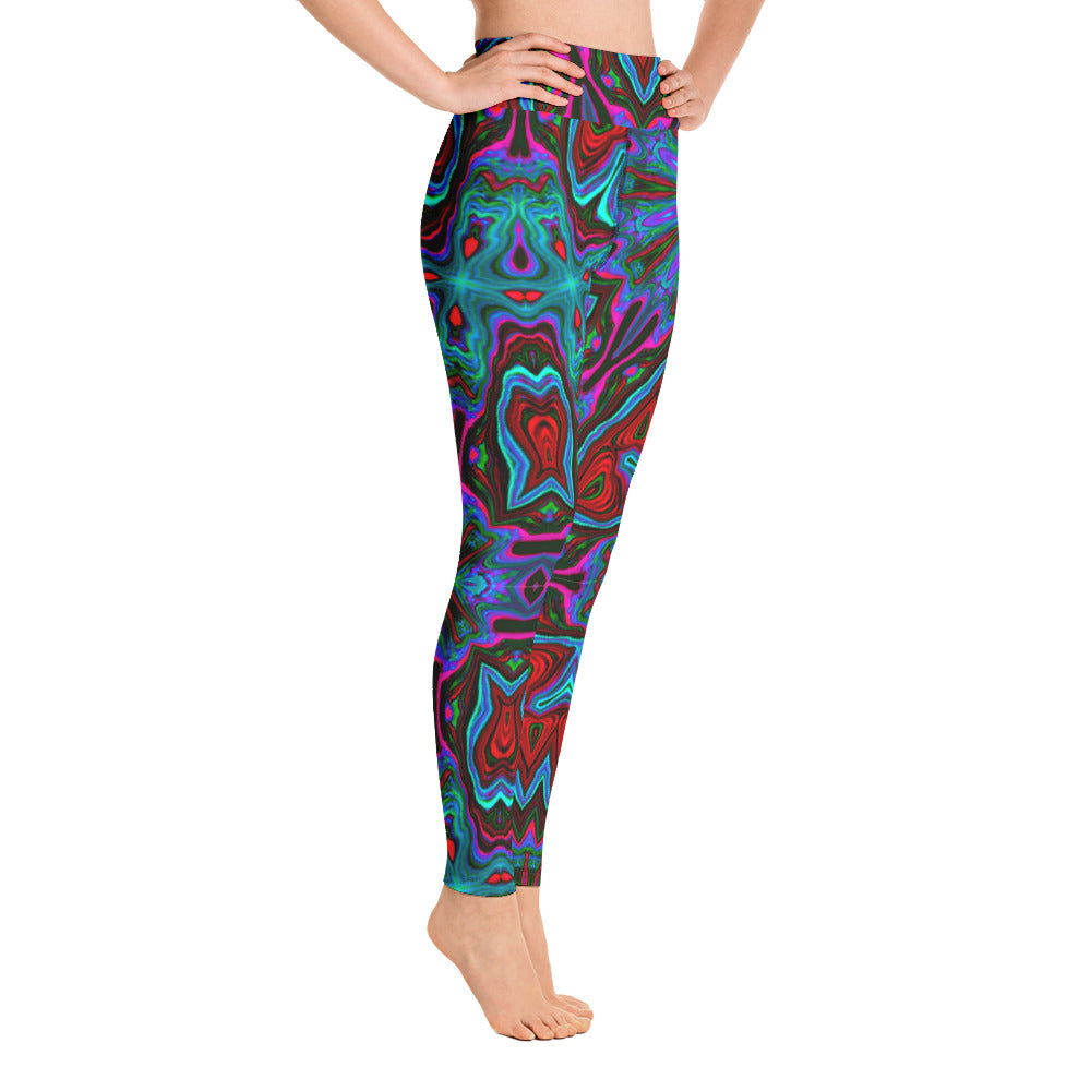 Winter Greens Yoga Leggings