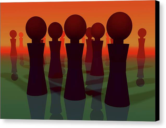 All the Lonely People - Canvas Print